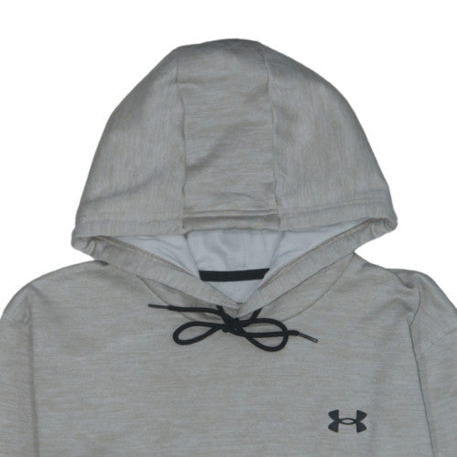 Under Armour Men's Beige ColdGear Pullover Hoodie Size L