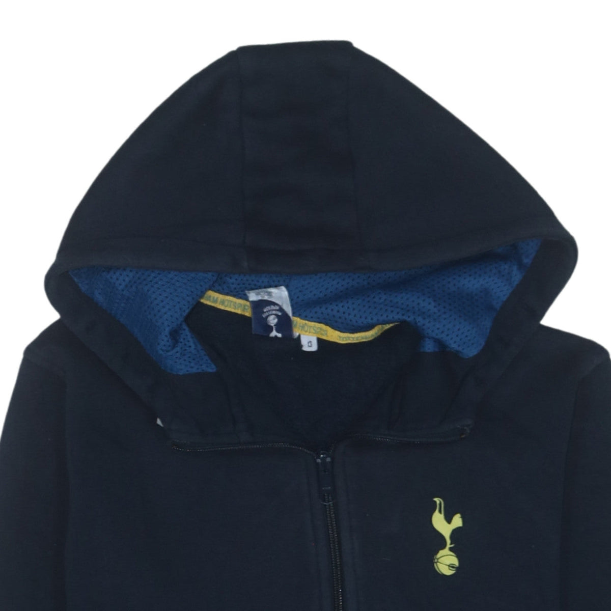 Tottenham Hotspur Boys Blue Full Zip Hoodie Size 13 Colourblock Official Merchandise