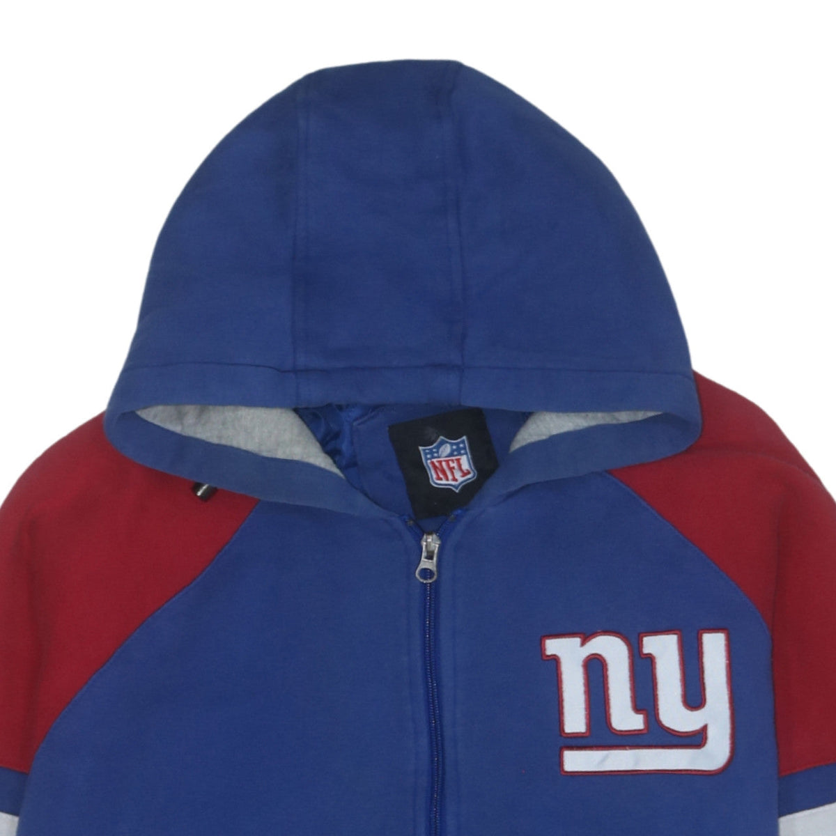 NFL Men’s Blue Red Giants Full Zip Hoodie Size M
