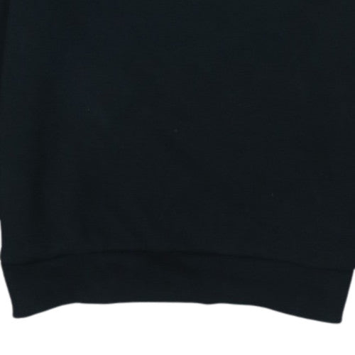 Adidas Boys Black Hooded Pullover Hoodie 15-16 Years Sport Essentials