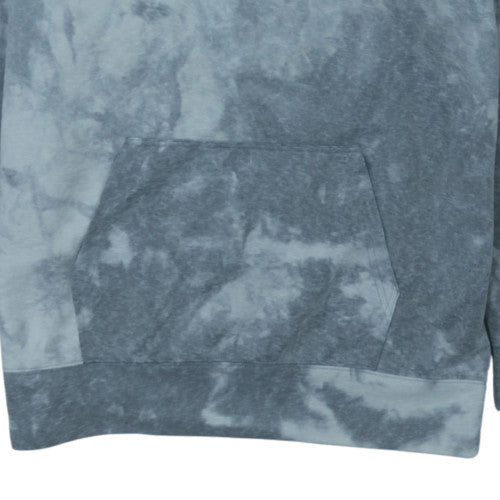 Nike Men's Grey Dri-Fit Pullover Hoodie Size M Tie Dye Sportswear