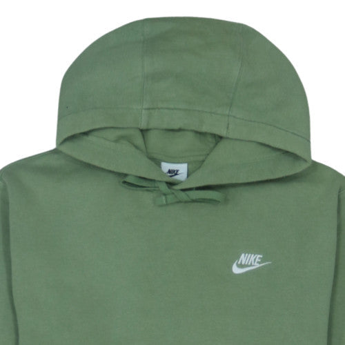 Nike Men's Green Pullover Hoodie Size S Regular Fit Fleece