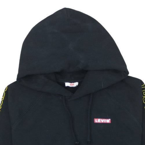 Levi's Men's Black Hoodie M Pullover Graphic Print Movie Logo