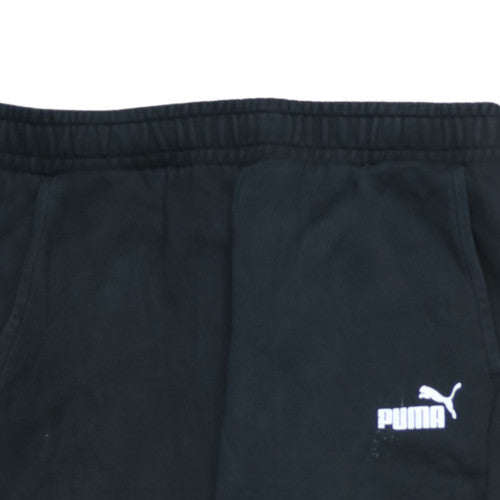 Puma Men's Black XL Jogger Sweatpants Regular Fit Fleece Trousers