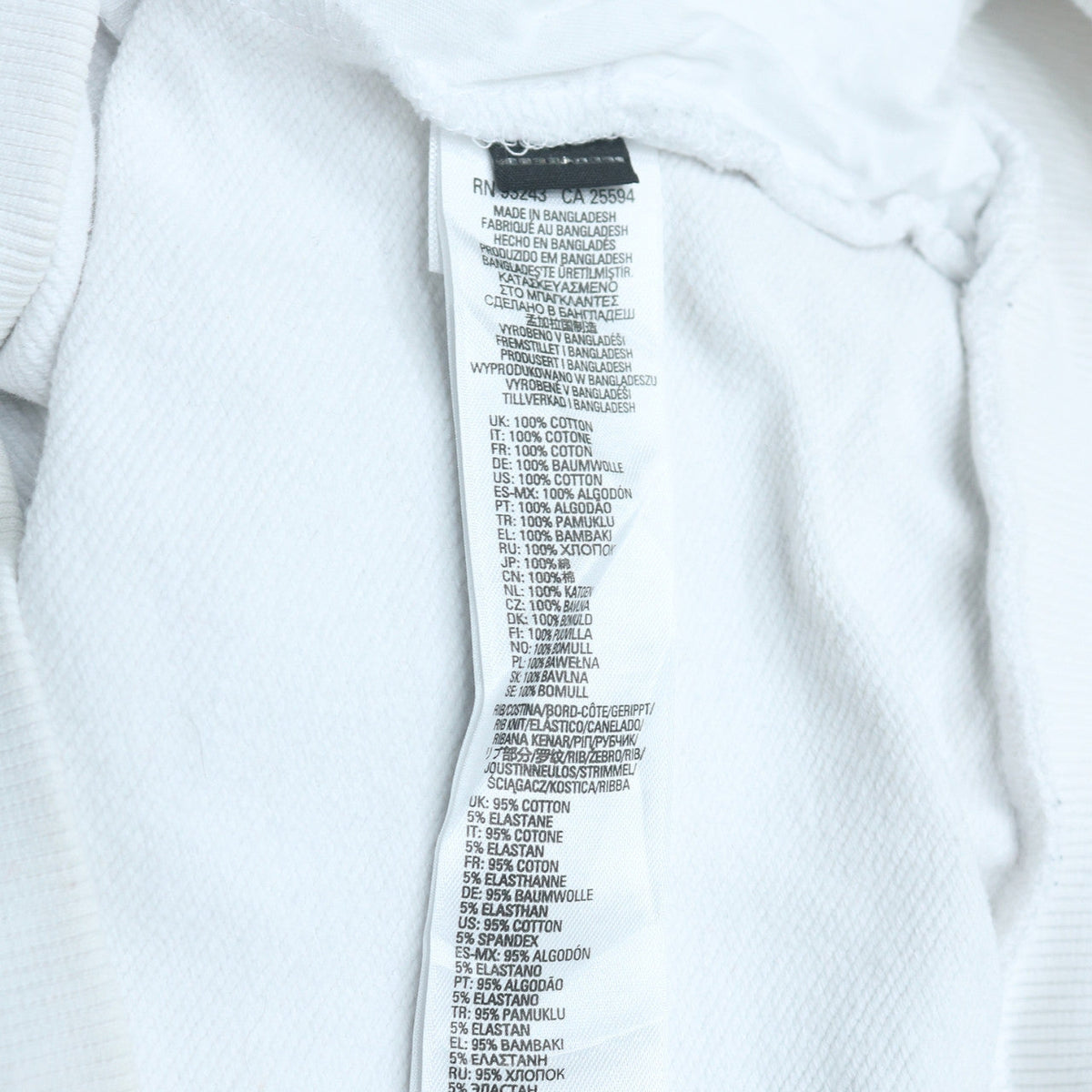 Diesel Mens White Pullover Hoodie Size M Logo Cotton Sweatshirt