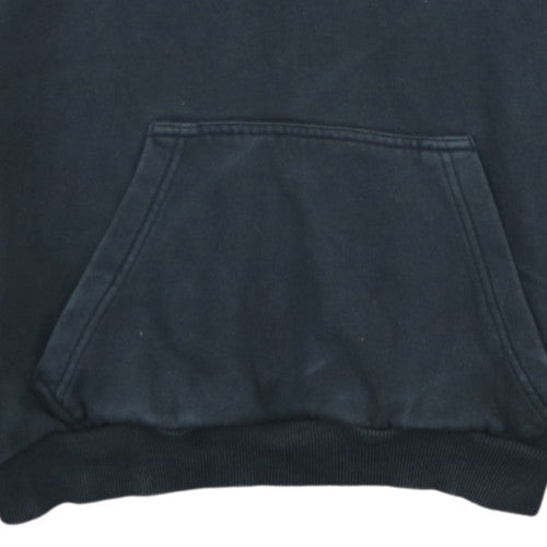 Adidas Mens Black M Pullover Hoodie with Logo Print