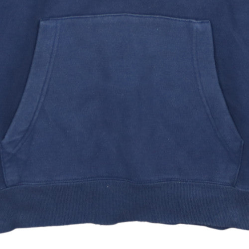 Fila Men's Blue XL Pullover Hoodie with Logo Design