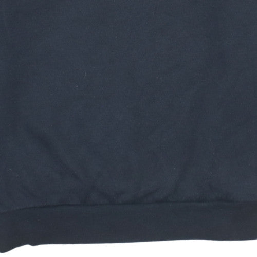 Champion Boys Black Sweatshirt XL 13-14 Years Crew Neck Logo Pullover