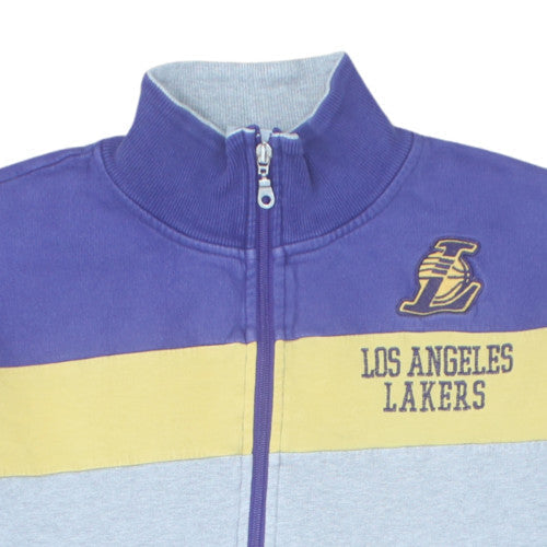 Adidas Men's Blue Los Angeles Lakers XL Full Zip Sweatshirt