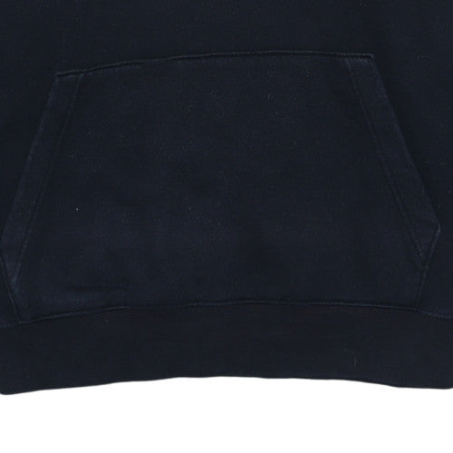 Nike Men's Black Pullover Hoodie L Cotton Blend Casual Sportswear
