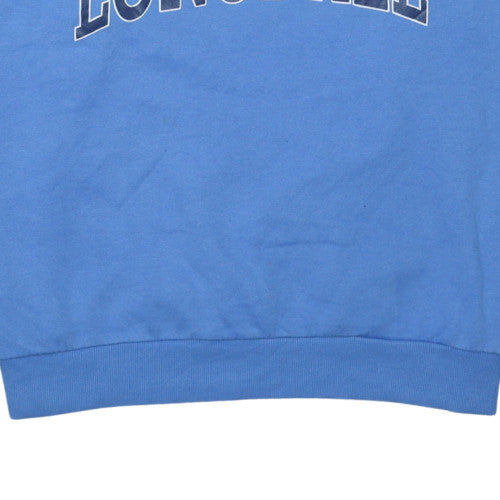 Lonsdale Women Blue Crew Neck Pullover Sweatshirt Size 14