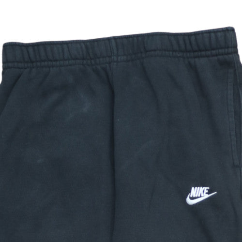 Nike Men's Black Fleece Jogger Trousers L Regular Fit
