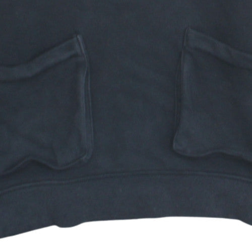 Nike Womens Black Small Pullover Hoodie Sweatshirt with Front Pockets
