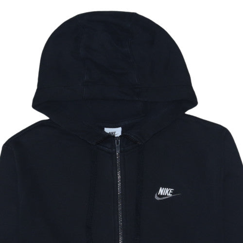 Nike Men's Black Full Zip Hoodie Size S Regular Fit Fleece