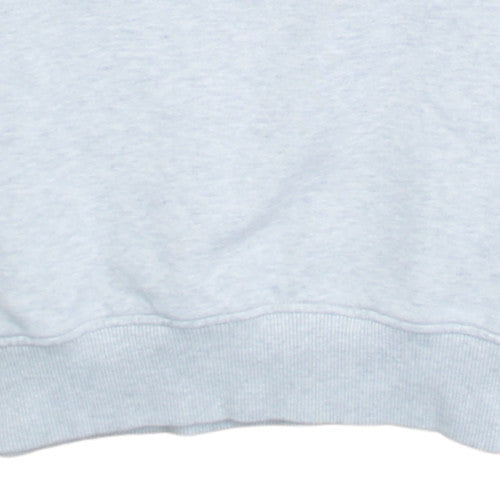 Tommy Jeans Men's Grey Crew Neck Cotton Pullover Sweatshirt S