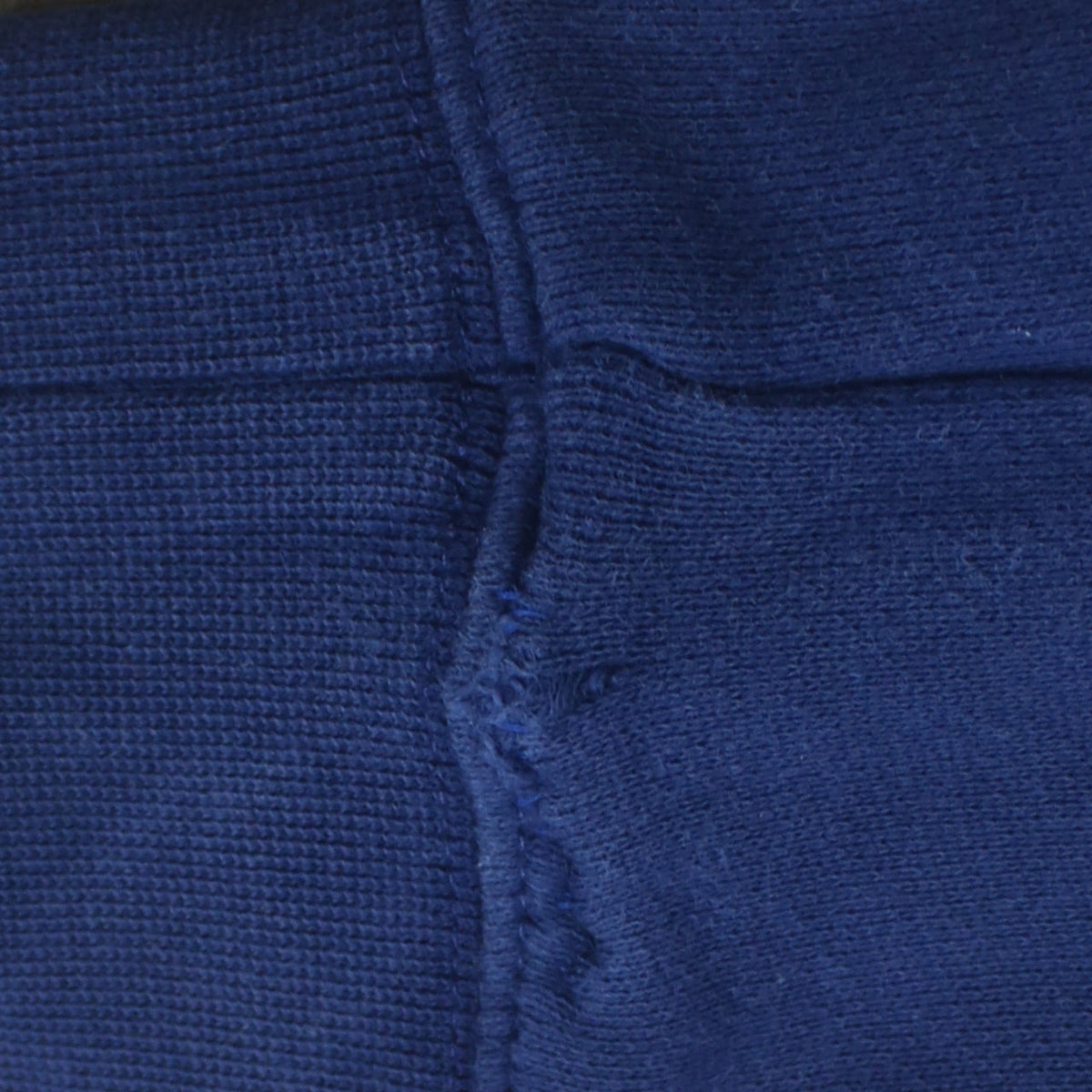 Adidas Women Blue 2XS Pullover Sweatshirt Crew Neck Logo Raglan