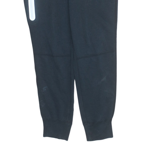 Nike Men's Black Jogger Sweatpants Small Cotton Blend Drawstring