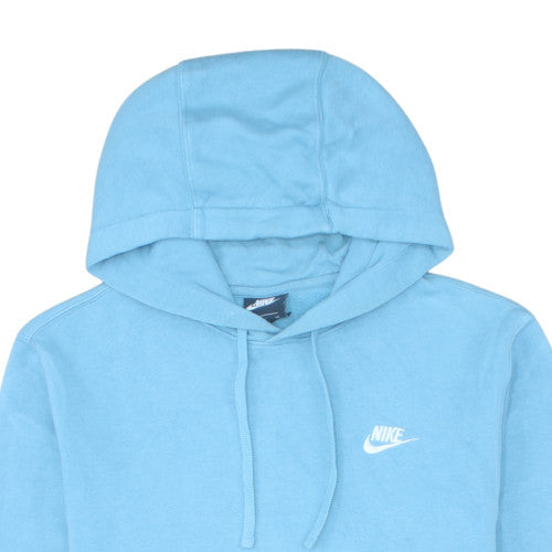 Nike Men's Blue Pullover Hoodie Small Cotton Blend Casual