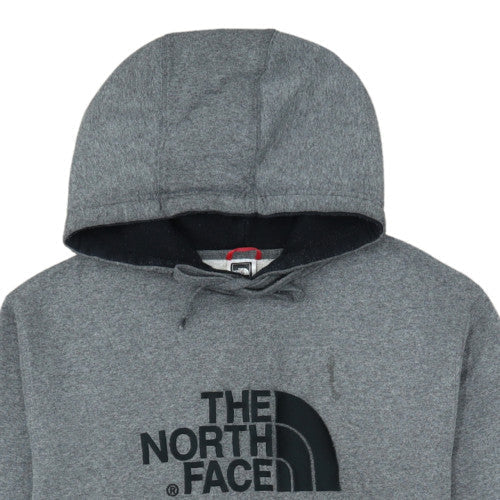 The North Face Mens Grey Pullover Hoodie L Regular Fit Fleece