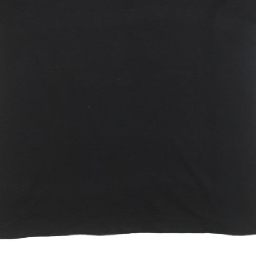 Calvin Klein Men's Black Cotton Polo Shirt XL Regular Fit