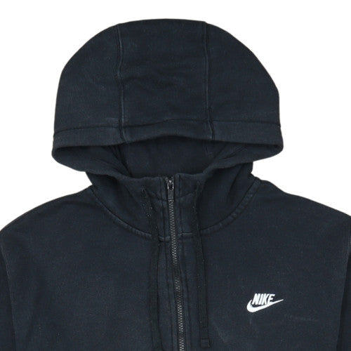 Nike Men's Black Full Zip Hoodie Size M Hooded Sweatshirt
