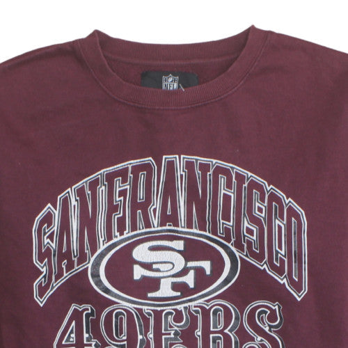 NFL San Francisco 49ers Men's Burgundy Graphic Sweatshirt M