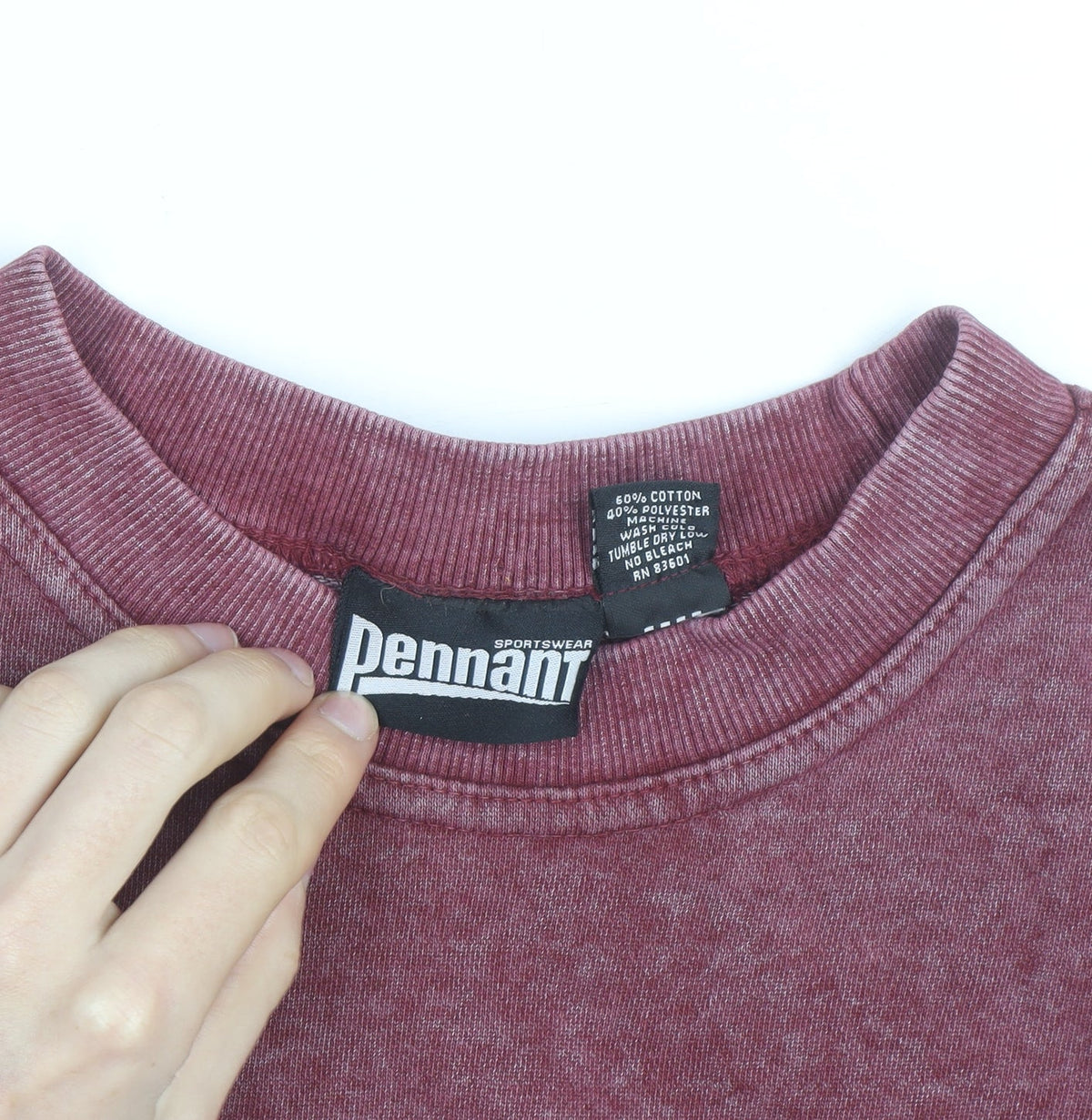 Pennant Men’s Red Nutley Wrestling Pullover Sweatshirt S
