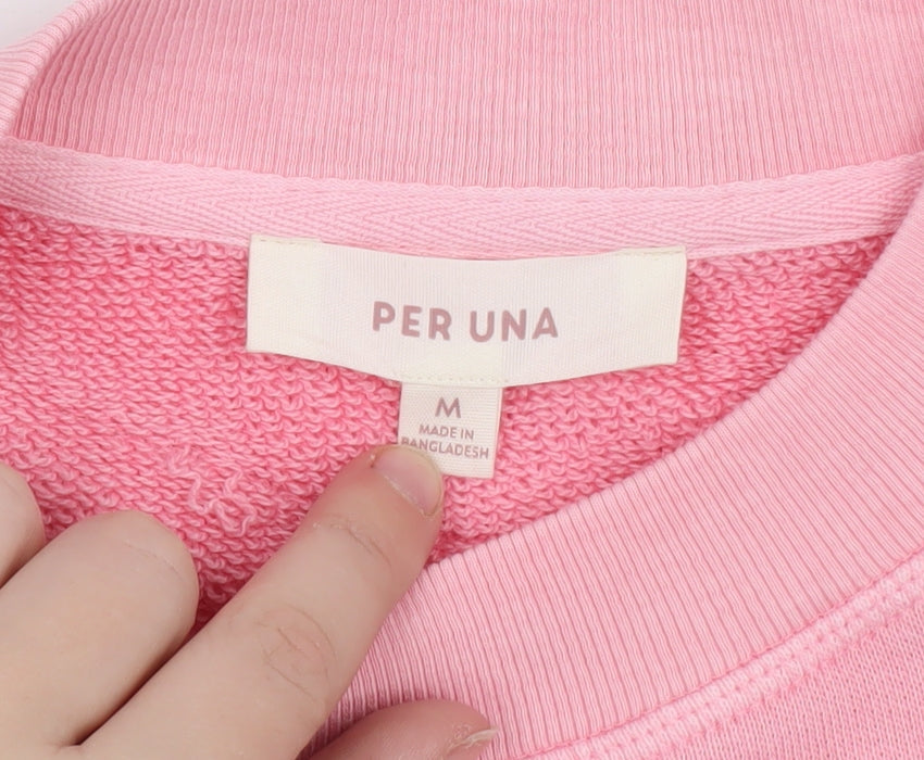 Marks & Spencer Per Una Women's Pink Pullover Sweatshirt M