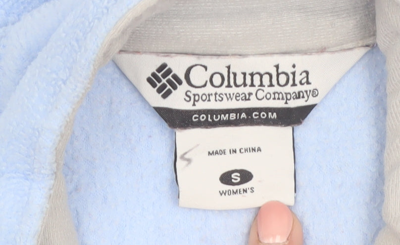 Columbia Women's Blue Fleece Waistcoat Bodywarmer Size S