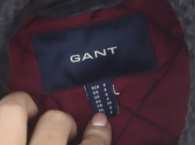 GANT Women's Blue Quilted Waistcoat Size S Sleeveless Casual Outdoor