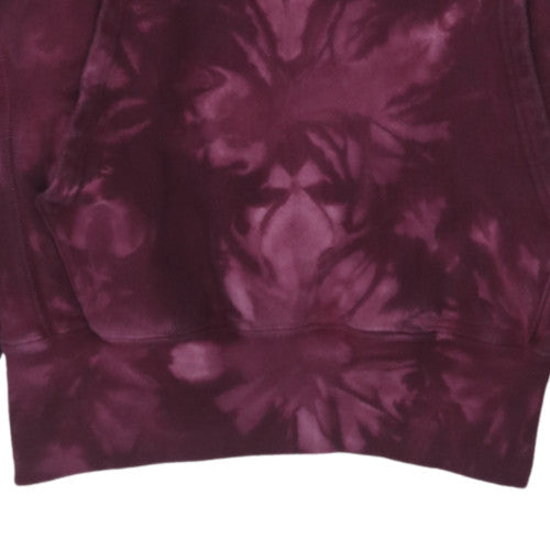 Champion Women’s Burgundy Tie-Dye Pullover Hoodie Small