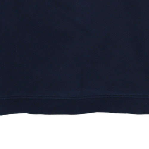 Reebok Men's Blue Pullover Sweatshirt L Crew Neck Casual Sportswear