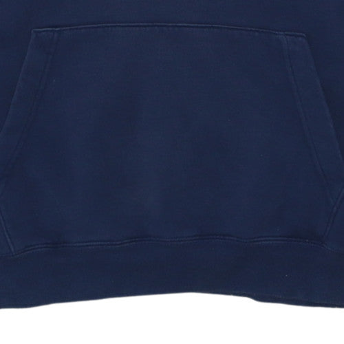 Nike Men's Blue Pullover Hoodie Fleece L Regular Fit Sportswear