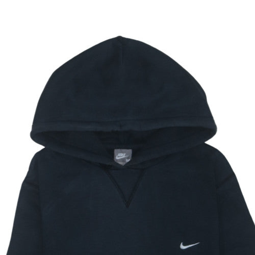 Nike Men's Black Pullover Hoodie M Regular Fit Fleece Sportswear