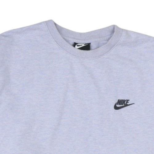 Nike Mens Grey XL Pullover Crew Neck Fleece Sweatshirt