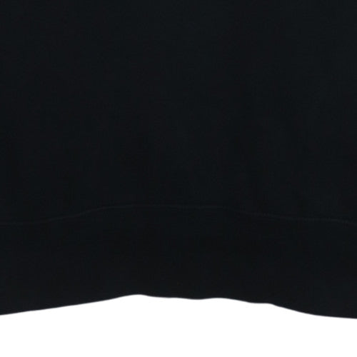Nike Men's Black Pullover Hoodie L Regular Fit Fleece Sweatshirt