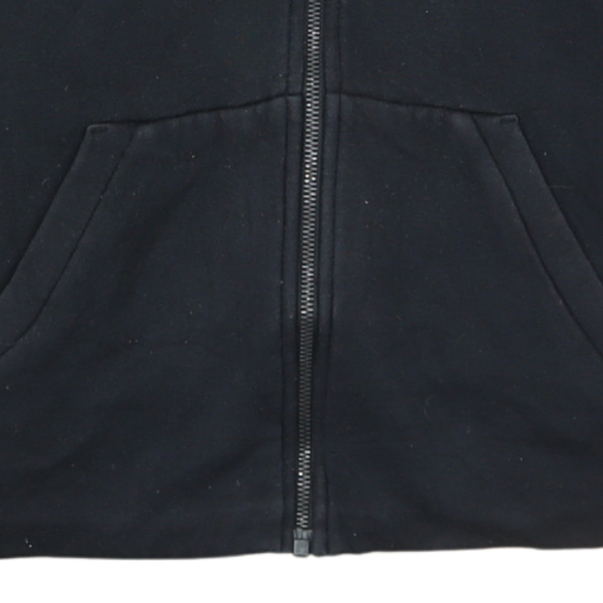 Adidas Men's Black Full Zip Hoodie M Cotton Blend Casual Sportswear