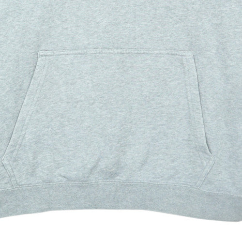 Nike Men's Grey Pullover Hoodie M Graphic Fleece Sportswear