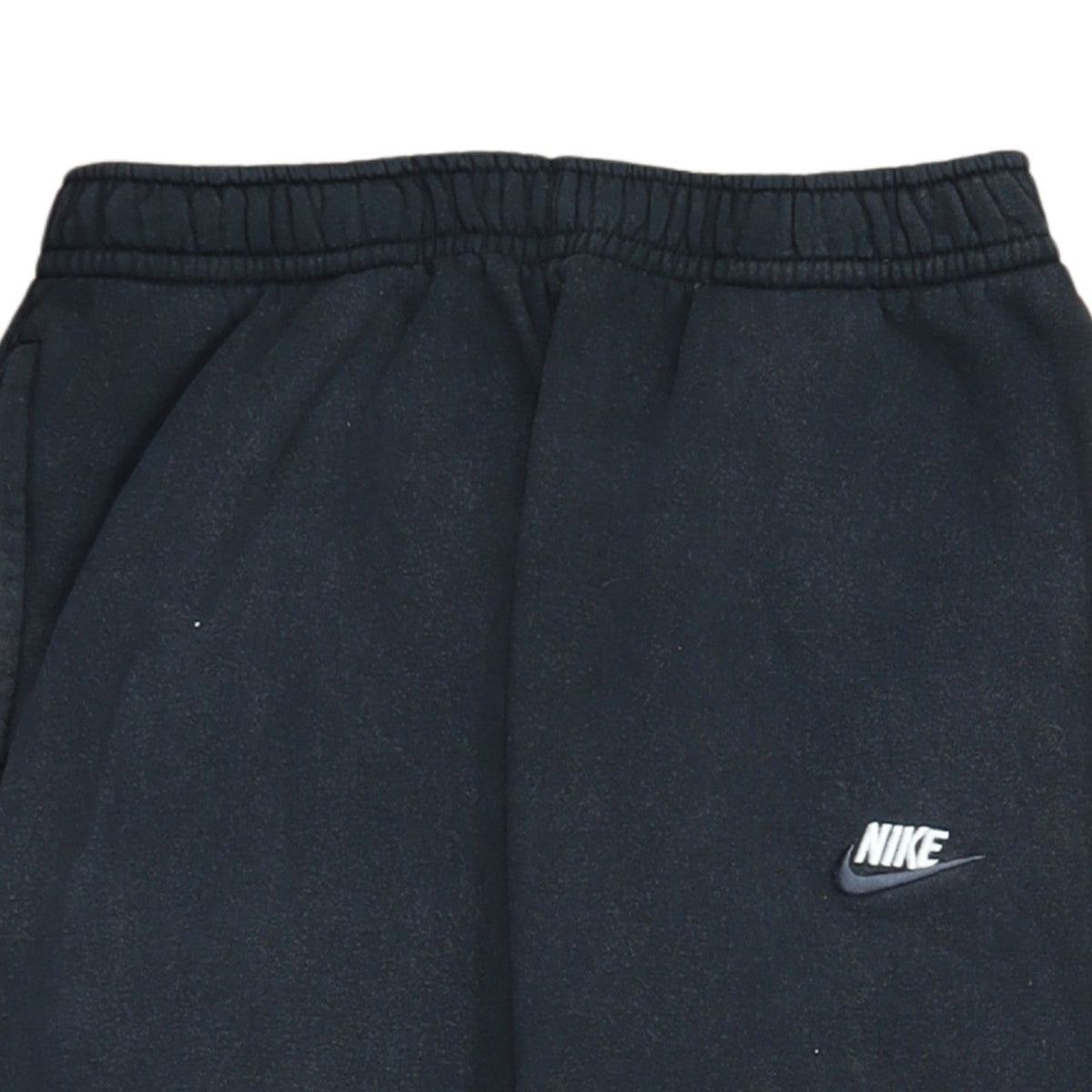 Nike Men's Black Fleece Jogger Sweatpants Size M Regular Fit