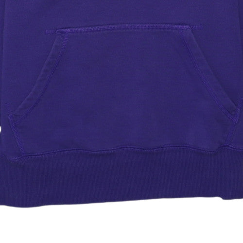 Nike Men’s Purple Pullover Fleece Hoodie Size L Regular Fit