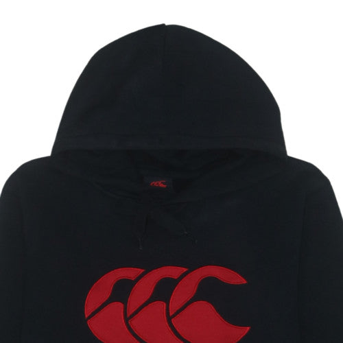 Canterbury Men's Black S Pullover Hoodie Rugby Sports Fleece