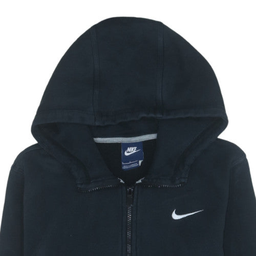 Nike Men's Black Full Zip Hoodie Size S Fleece Sportswear