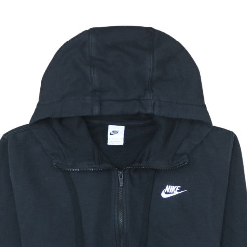 Nike Womens Black XS Full Zip Hoodie Sweatshirt