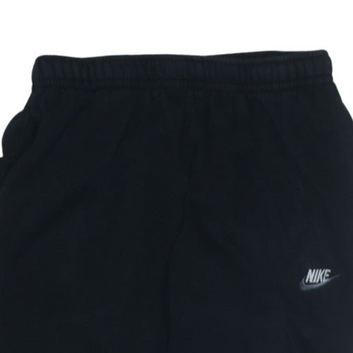 Nike Men's Black Jogger Trousers Size L Regular Fit Fleece