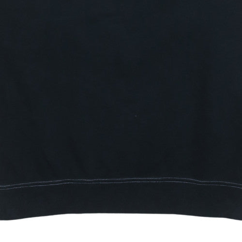 Nike Women's Black Small Pullover Sweatshirt Crew Neck Classic Fit