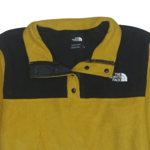 The North Face Women’s Yellow Fleece Pullover Sweatshirt Size S