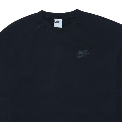 Nike Men’s Black Crew Neck Pullover Sweatshirt L