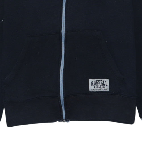 Russell Athletic Men's Blue Full Zip Hoodie Size M