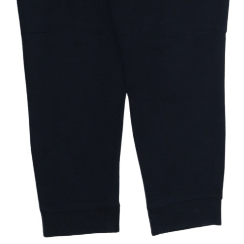 Nike Boys Black XL Fleece Jogger Trousers with Drawstring Waist