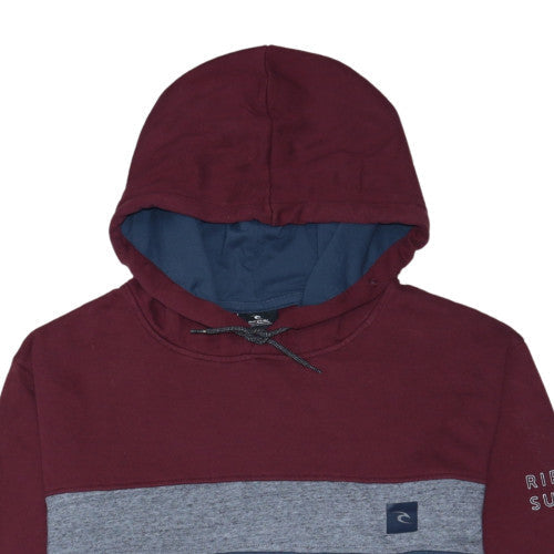 Rip Curl Men's Multicoloured 3XL Pullover Fleece Hoodie